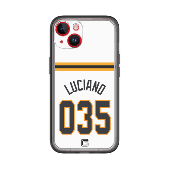スリムプロテクションプレミアムケース［ 読売ジャイアンツ - #035 LUCIANO - ホーム ］