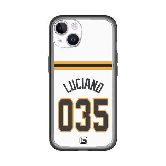 スリムプロテクションプレミアムケース［ 読売ジャイアンツ - #035 LUCIANO - ホーム ］