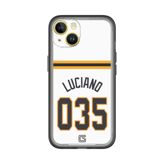 スリムプロテクションプレミアムケース［ 読売ジャイアンツ - #035 LUCIANO - ホーム ］