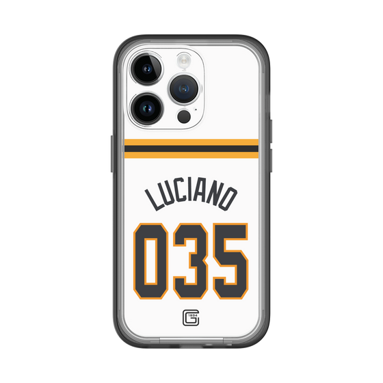 スリムプロテクションプレミアムケース［ 読売ジャイアンツ - #035 LUCIANO - ホーム ］