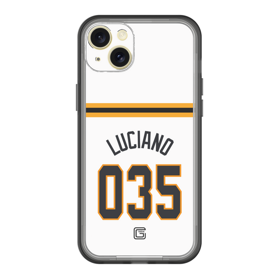 スリムプロテクションプレミアムケース［ 読売ジャイアンツ - #035 LUCIANO - ホーム ］