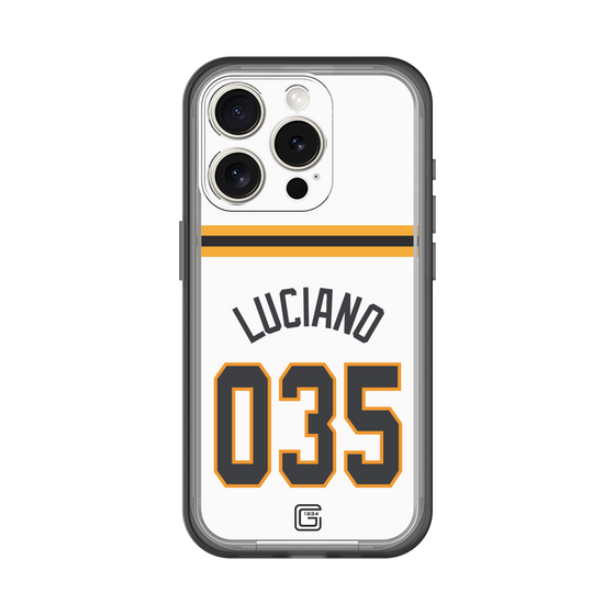 スリムプロテクションプレミアムケース［ 読売ジャイアンツ - #035 LUCIANO - ホーム ］