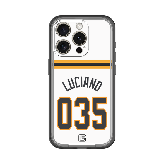 スリムプロテクションプレミアムケース［ 読売ジャイアンツ - #035 LUCIANO - ホーム ］
