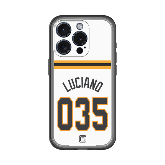 スリムプロテクションプレミアムケース［ 読売ジャイアンツ - #035 LUCIANO - ホーム ］