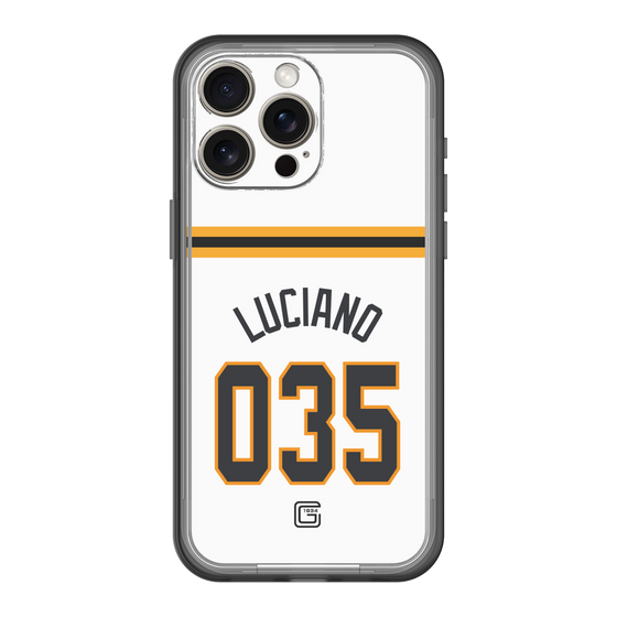 スリムプロテクションプレミアムケース［ 読売ジャイアンツ - #035 LUCIANO - ホーム ］