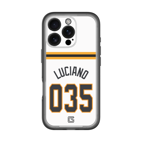 スリムプロテクションプレミアムケース［ 読売ジャイアンツ - #035 LUCIANO - ホーム ］