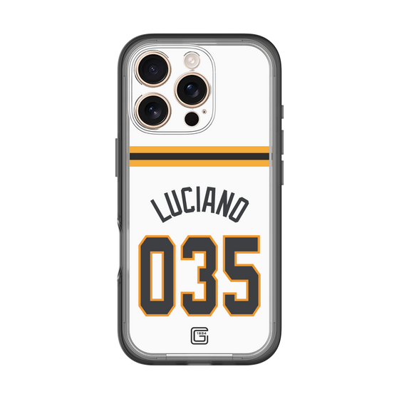 スリムプロテクションプレミアムケース［ 読売ジャイアンツ - #035 LUCIANO - ホーム ］