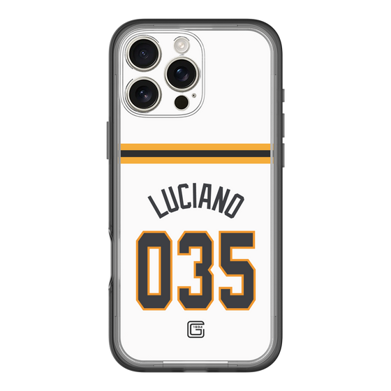 スリムプロテクションプレミアムケース［ 読売ジャイアンツ - #035 LUCIANO - ホーム ］