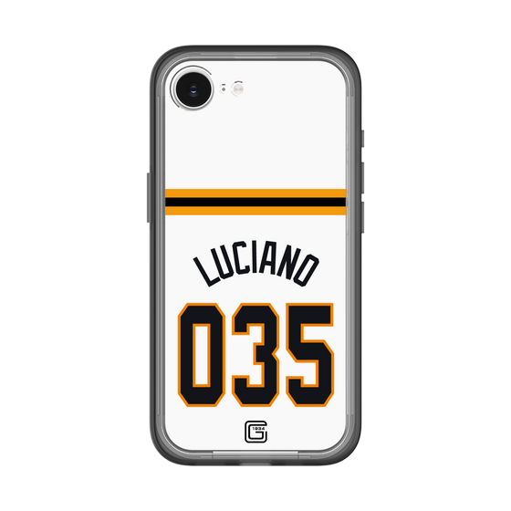 スリムプロテクションプレミアムケース［ 読売ジャイアンツ - #035 LUCIANO - ホーム ］