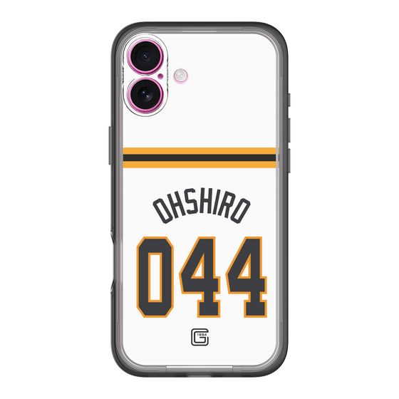 スリムプロテクションプレミアムケース［ 読売ジャイアンツ - #044 OHSHIRO - ホーム ］