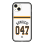 スリムプロテクションプレミアムケース［ 読売ジャイアンツ - #047 KAMOUCHI - ホーム ］