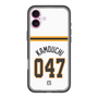 スリムプロテクションプレミアムケース［ 読売ジャイアンツ - #047 KAMOUCHI - ホーム ］