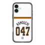 スリムプロテクションプレミアムケース［ 読売ジャイアンツ - #047 KAMOUCHI - ホーム ］