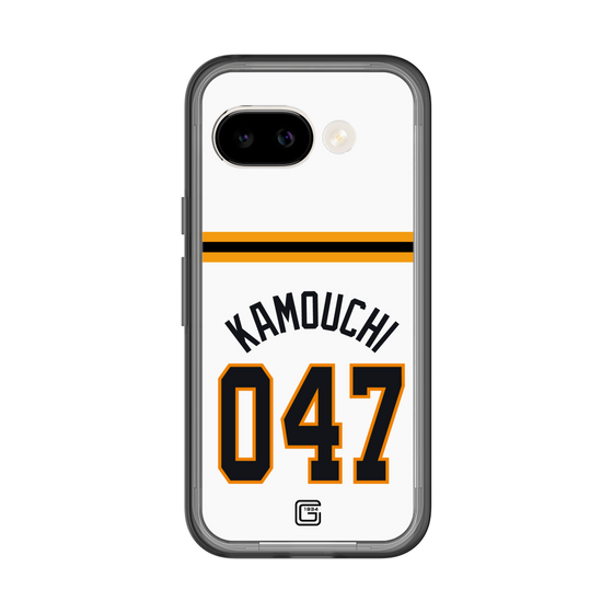 スリムプロテクションプレミアムケース［ 読売ジャイアンツ - #047 KAMOUCHI - ホーム ］