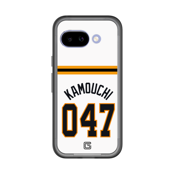 スリムプロテクションプレミアムケース［ 読売ジャイアンツ - #047 KAMOUCHI - ホーム ］