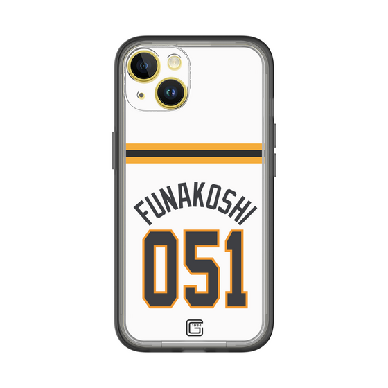 スリムプロテクションプレミアムケース［ 読売ジャイアンツ - #051 FUNAKOSHI - ホーム ］