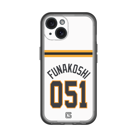 スリムプロテクションプレミアムケース［ 読売ジャイアンツ - #051 FUNAKOSHI - ホーム ］