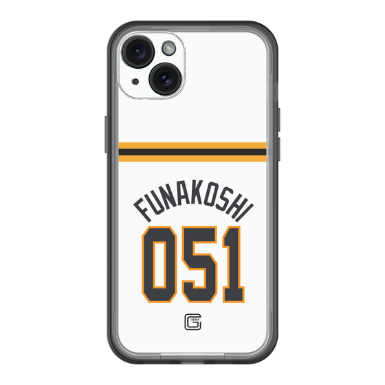 スリムプロテクションプレミアムケース［ 読売ジャイアンツ - #051 FUNAKOSHI - ホーム ］