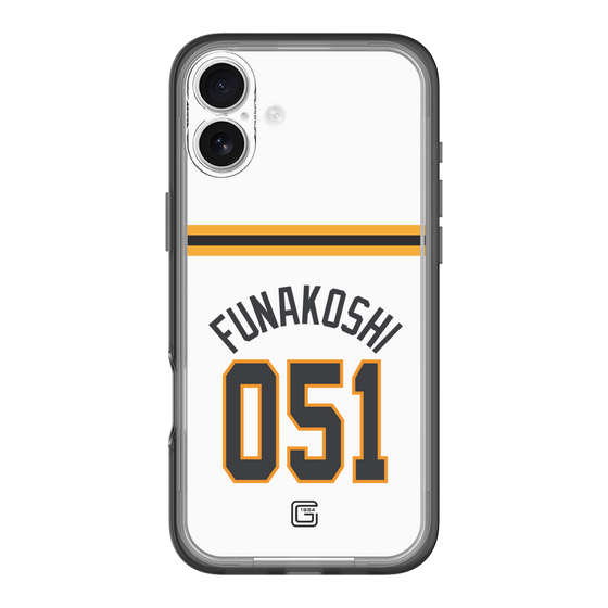 スリムプロテクションプレミアムケース［ 読売ジャイアンツ - #051 FUNAKOSHI - ホーム ］