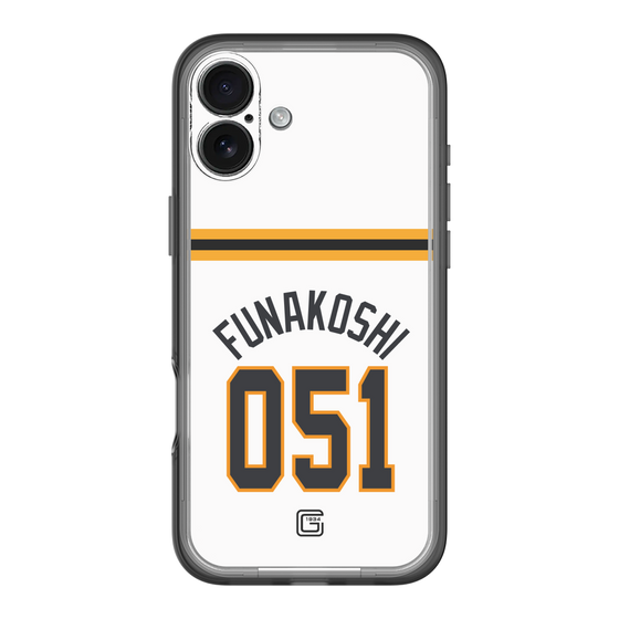 スリムプロテクションプレミアムケース［ 読売ジャイアンツ - #051 FUNAKOSHI - ホーム ］