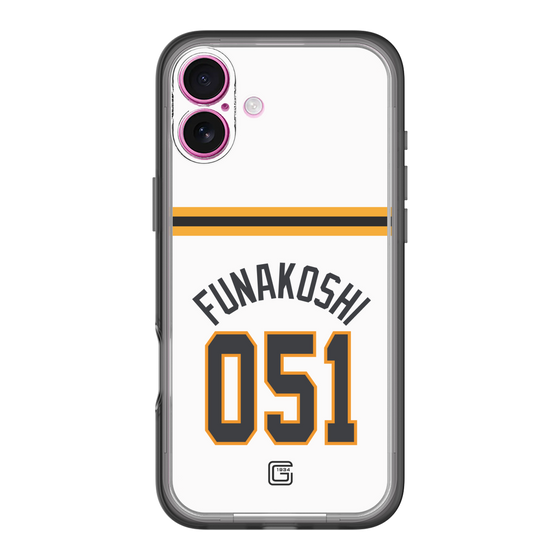 スリムプロテクションプレミアムケース［ 読売ジャイアンツ - #051 FUNAKOSHI - ホーム ］