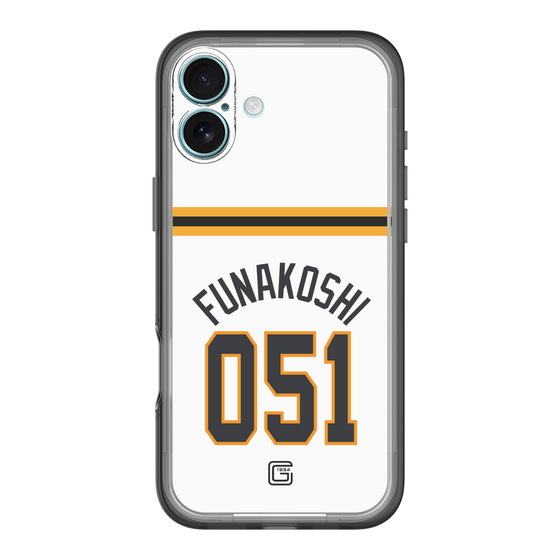 スリムプロテクションプレミアムケース［ 読売ジャイアンツ - #051 FUNAKOSHI - ホーム ］