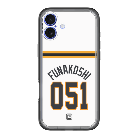 スリムプロテクションプレミアムケース［ 読売ジャイアンツ - #051 FUNAKOSHI - ホーム ］