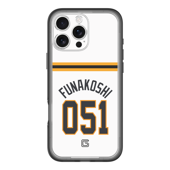 スリムプロテクションプレミアムケース［ 読売ジャイアンツ - #051 FUNAKOSHI - ホーム ］