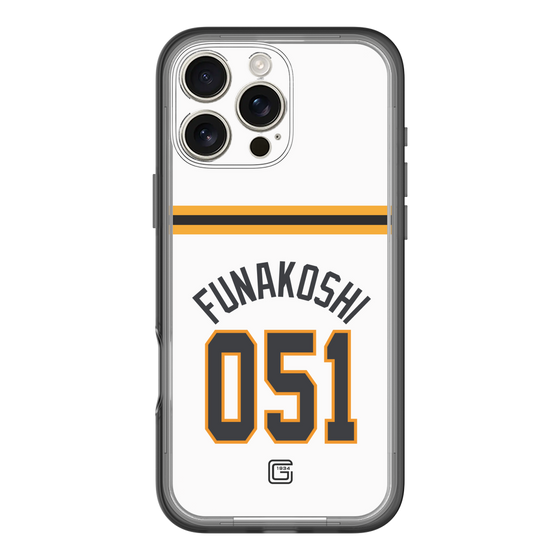 スリムプロテクションプレミアムケース［ 読売ジャイアンツ - #051 FUNAKOSHI - ホーム ］