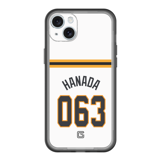 スリムプロテクションプレミアムケース［ 読売ジャイアンツ - #063 HANADA - ホーム ］