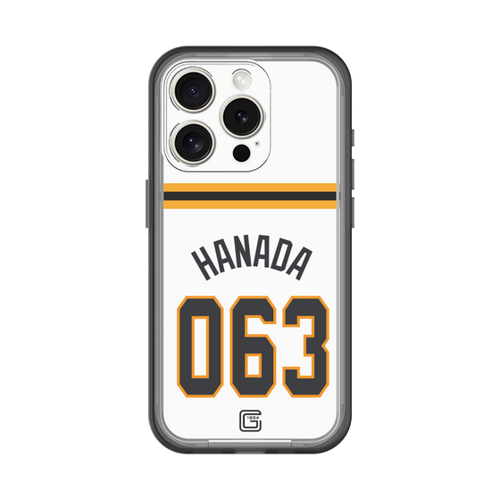 スリムプロテクションプレミアムケース［ 読売ジャイアンツ - #063 HANADA - ホーム ］