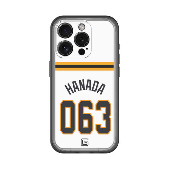 スリムプロテクションプレミアムケース［ 読売ジャイアンツ - #063 HANADA - ホーム ］