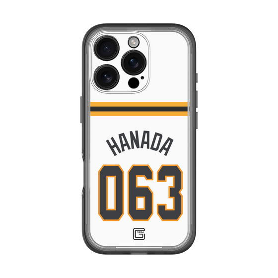 スリムプロテクションプレミアムケース［ 読売ジャイアンツ - #063 HANADA - ホーム ］