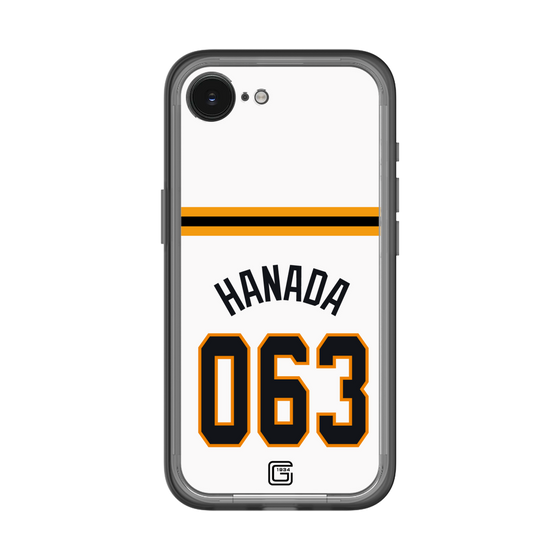 スリムプロテクションプレミアムケース［ 読売ジャイアンツ - #063 HANADA - ホーム ］