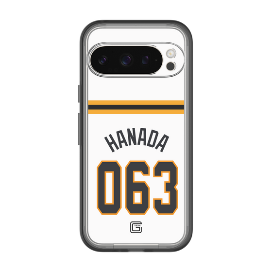 スリムプロテクションプレミアムケース［ 読売ジャイアンツ - #063 HANADA - ホーム ］