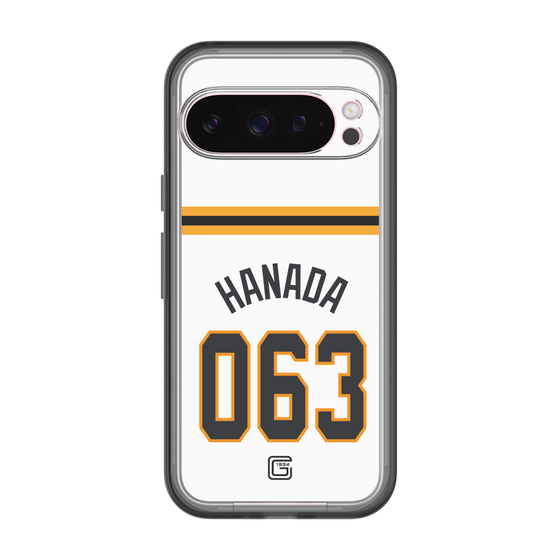 スリムプロテクションプレミアムケース［ 読売ジャイアンツ - #063 HANADA - ホーム ］