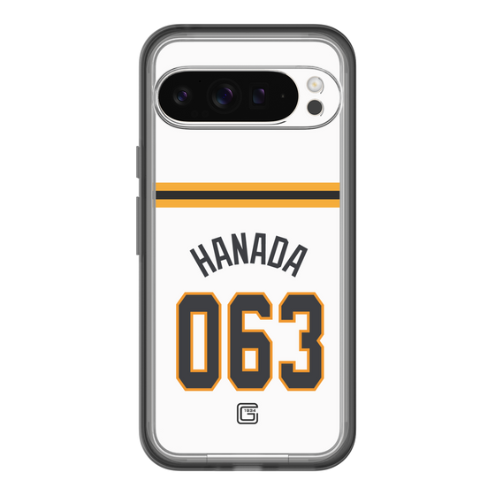 スリムプロテクションプレミアムケース［ 読売ジャイアンツ - #063 HANADA - ホーム ］