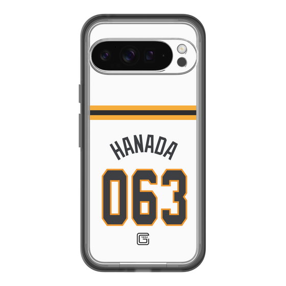 スリムプロテクションプレミアムケース［ 読売ジャイアンツ - #063 HANADA - ホーム ］