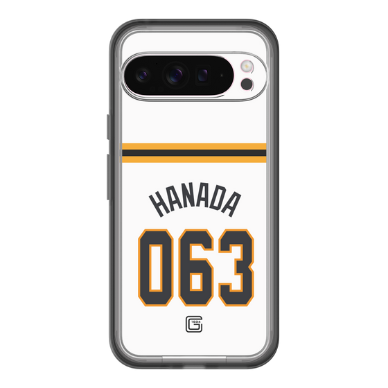 スリムプロテクションプレミアムケース［ 読売ジャイアンツ - #063 HANADA - ホーム ］