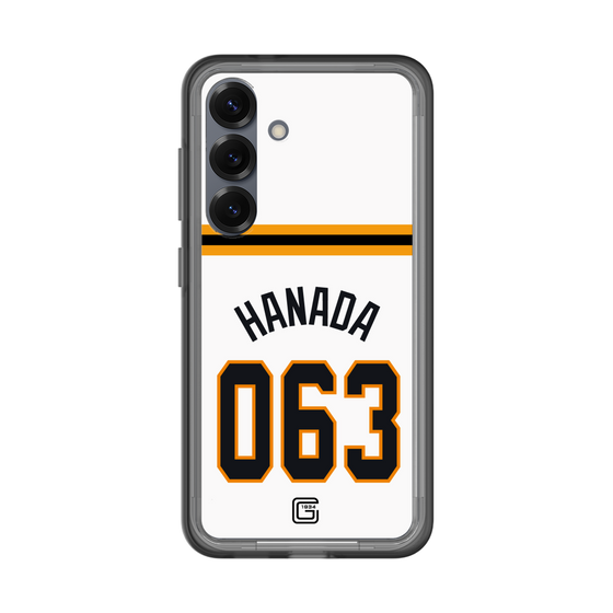 スリムプロテクションプレミアムケース［ 読売ジャイアンツ - #063 HANADA - ホーム ］