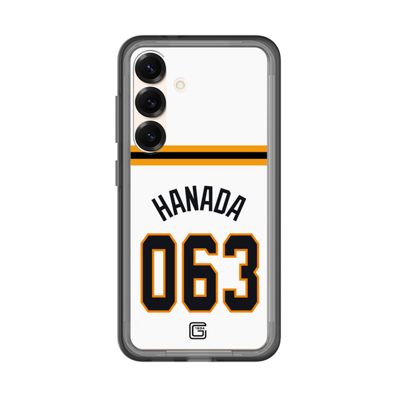 スリムプロテクションプレミアムケース［ 読売ジャイアンツ - #063 HANADA - ホーム ］
