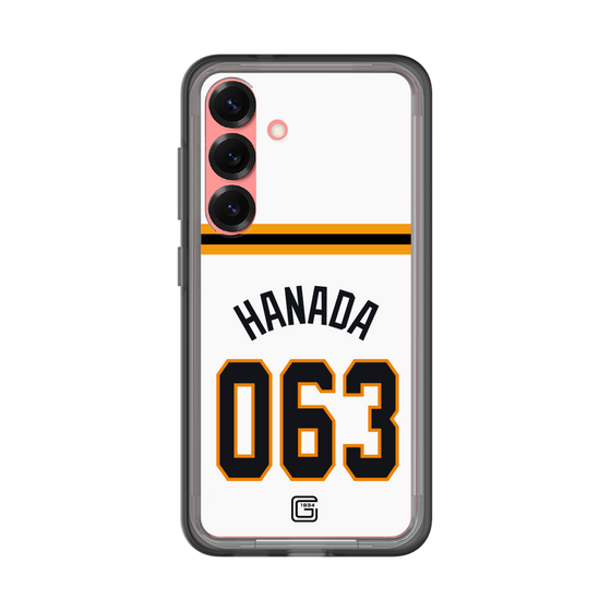 スリムプロテクションプレミアムケース［ 読売ジャイアンツ - #063 HANADA - ホーム ］