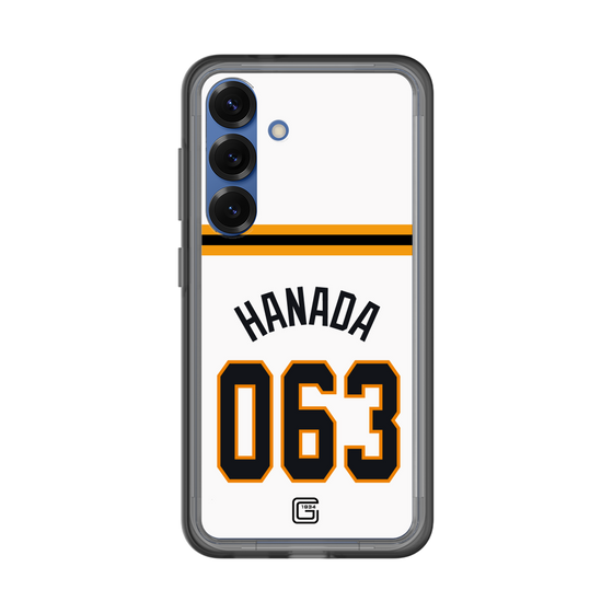 スリムプロテクションプレミアムケース［ 読売ジャイアンツ - #063 HANADA - ホーム ］