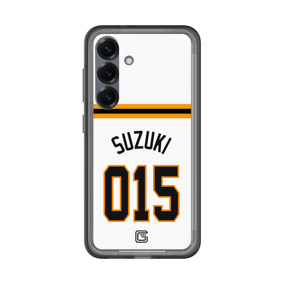 スリムプロテクションプレミアムケース［ 読売ジャイアンツ - #015 SUZUKI - ホーム ］