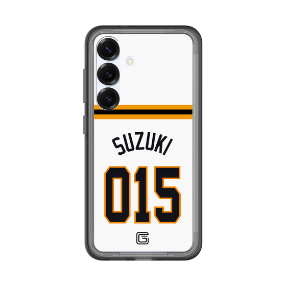 スリムプロテクションプレミアムケース［ 読売ジャイアンツ - #015 SUZUKI - ホーム ］