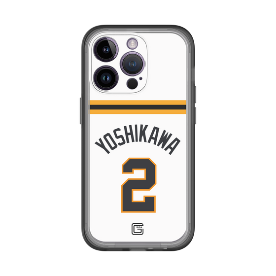 スリムプロテクションプレミアムケース［ 読売ジャイアンツ - #2 YOSHIKAWA - ホーム ］