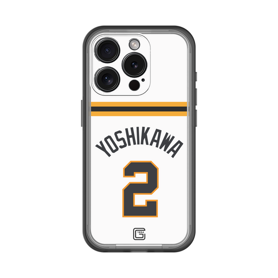 スリムプロテクションプレミアムケース［ 読売ジャイアンツ - #2 YOSHIKAWA - ホーム ］