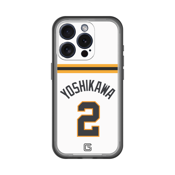 スリムプロテクションプレミアムケース［ 読売ジャイアンツ - #2 YOSHIKAWA - ホーム ］
