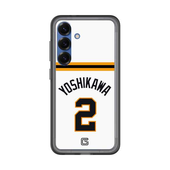 スリムプロテクションプレミアムケース［ 読売ジャイアンツ - #2 YOSHIKAWA - ホーム ］