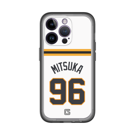 スリムプロテクションプレミアムケース［ 読売ジャイアンツ - #96 MITSUKA - ホーム ］